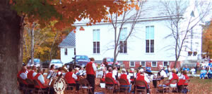 Grafton Cornet Band, view from behind, October 2007